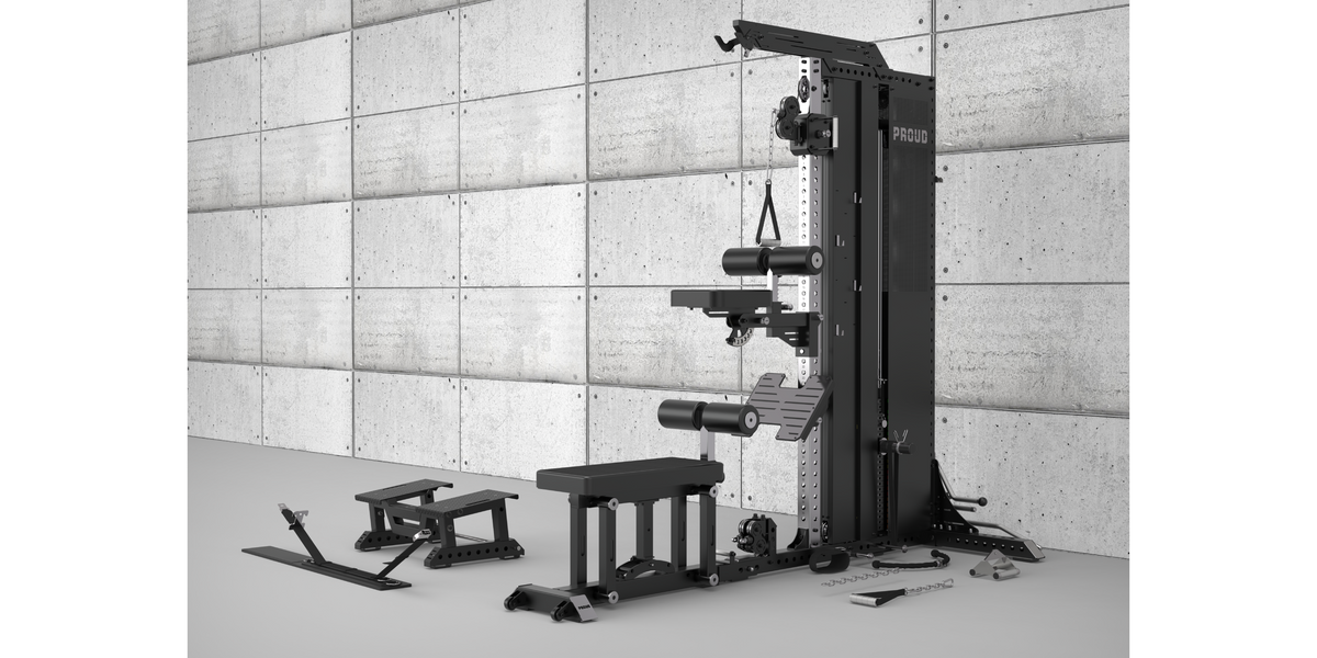WYCIĄG POJEDYNCZY ZE STOSEM 120KG PROUD EDGE