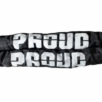 LINA BATTLE ROPE Z METALOWYMI UCHWYTAMI 9M BLACK PROUD