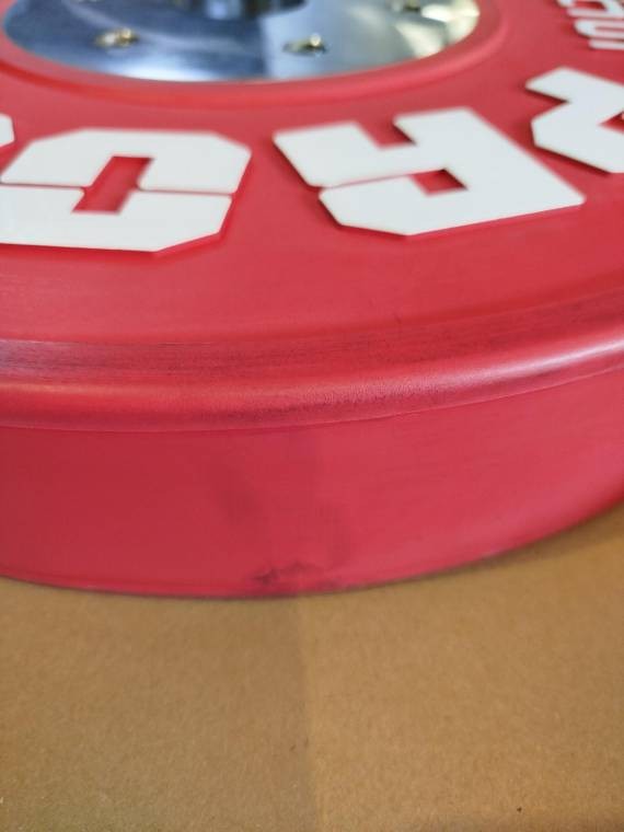 OBCIĄŻENIE OLIMPIJSKIE BUMPER COMPETITION COLOR 25KG PROUD - OUTLET