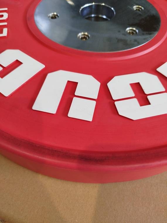 OBCIĄŻENIE OLIMPIJSKIE BUMPER COMPETITION COLOR 25KG PROUD - OUTLET