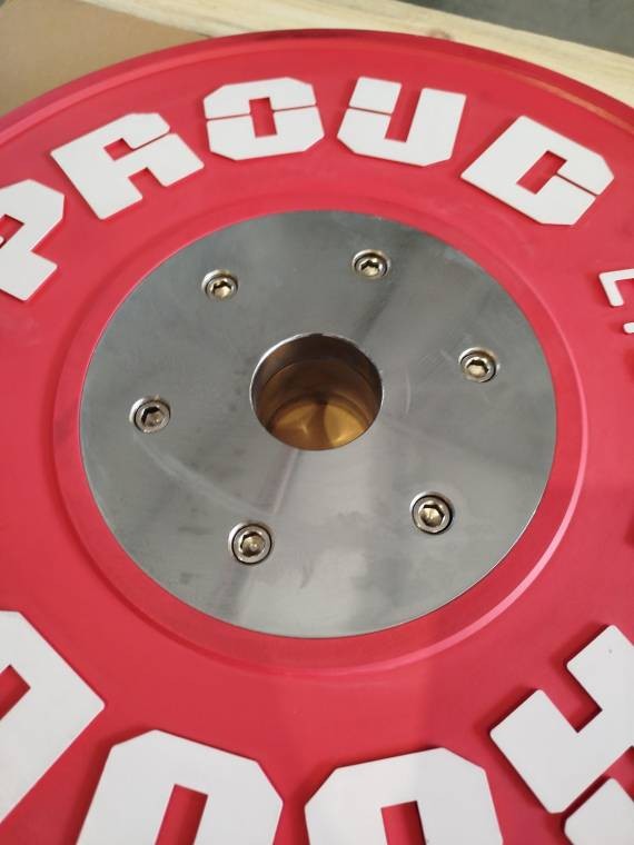 OBCIĄŻENIE OLIMPIJSKIE BUMPER COMPETITION COLOR 25KG PROUD - OUTLET