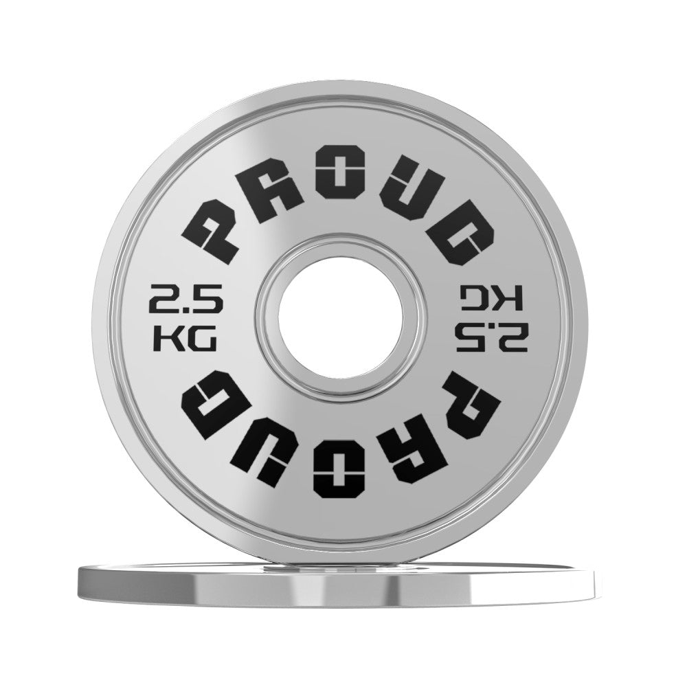 OBCIĄŻENIE OLIMPIJSKIE STALOWE KALIBROWANE 0,25-25KG PROUD