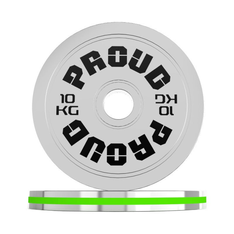 OBCIĄŻENIE OLIMPIJSKIE STALOWE KALIBROWANE 0,25-25KG PROUD