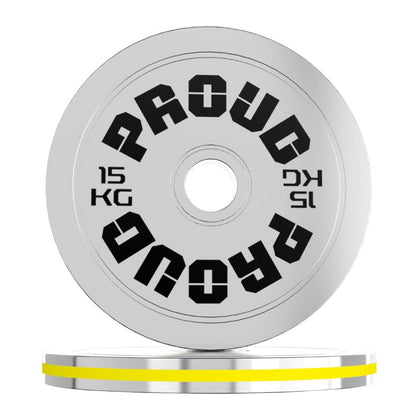 OBCIĄŻENIE OLIMPIJSKIE STALOWE KALIBROWANE 0,25-25KG PROUD