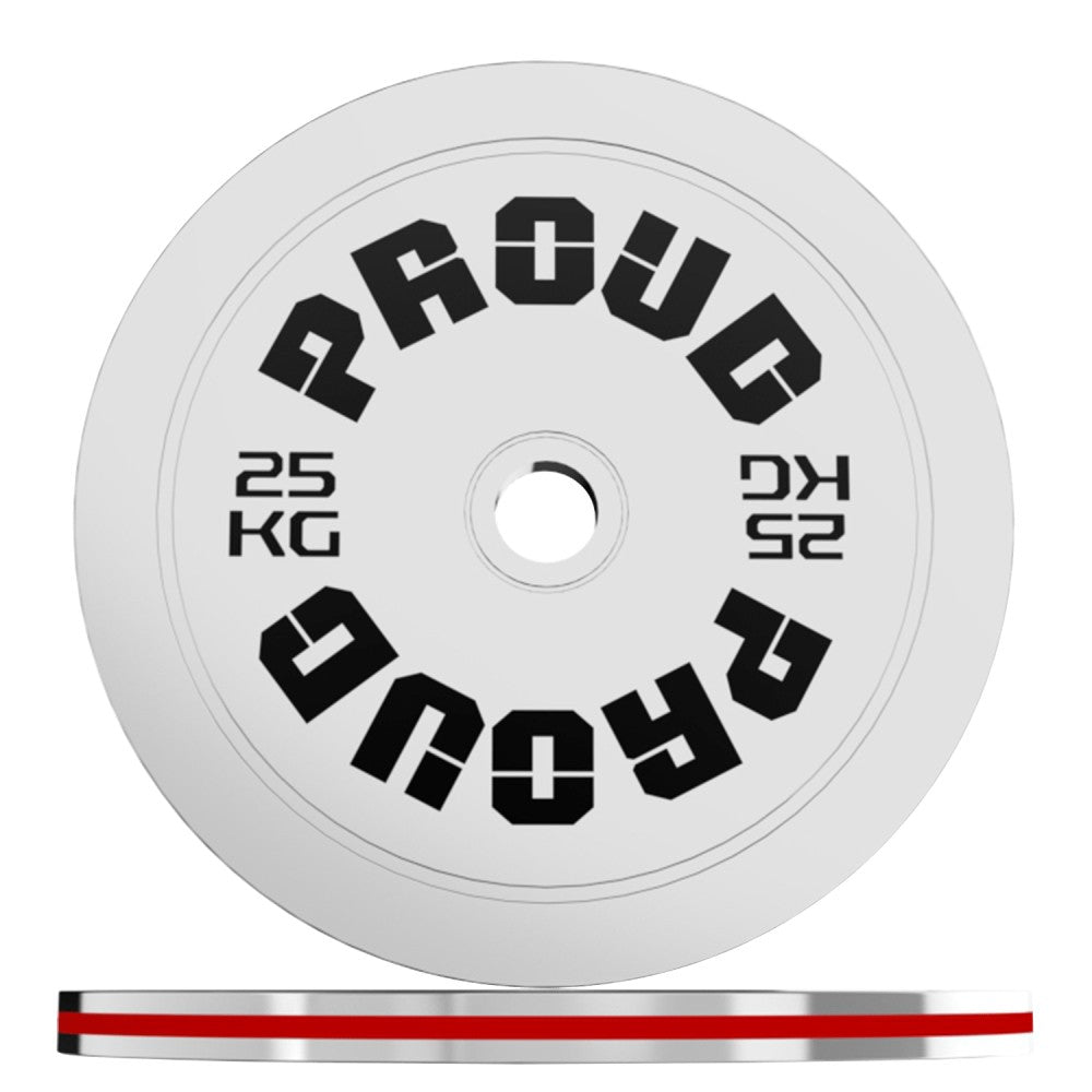 OBCIĄŻENIE OLIMPIJSKIE STALOWE KALIBROWANE 0,25-25KG PROUD