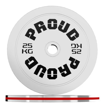 OBCIĄŻENIE OLIMPIJSKIE STALOWE KALIBROWANE 0,25-25KG PROUD
