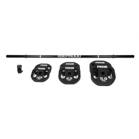 SZTANGA TYPU BODY PUMP POLIURETANOWA BLACK PROUD