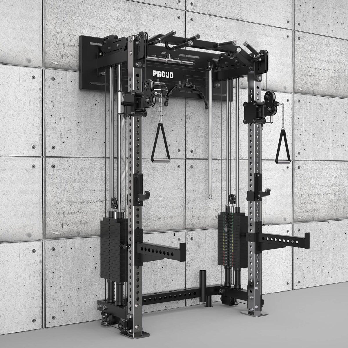 WALL RACK BRAMA TRENINGOWA Z PODWÓJNYM WYCIĄGIEM PROUD EDGE