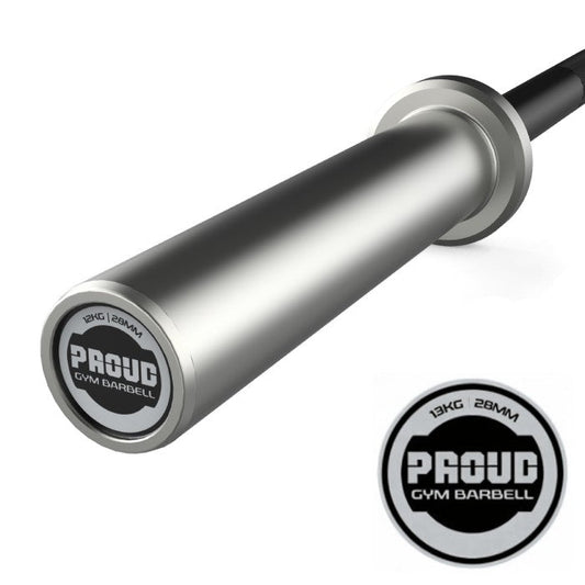 GRYF OLIMPIJSKI TRENINGOWY 13KG GYM BLACK PROUD