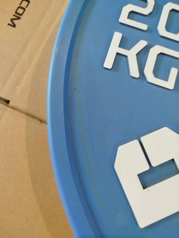 OBCIĄŻENIE OLIMPIJSKIE BUMPER COMPETITION COLOR 20KG PROUD - OUTLET