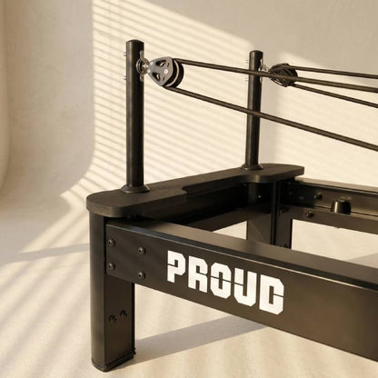 REFORMER DO PILATESU CZARNY PROUD AXIS