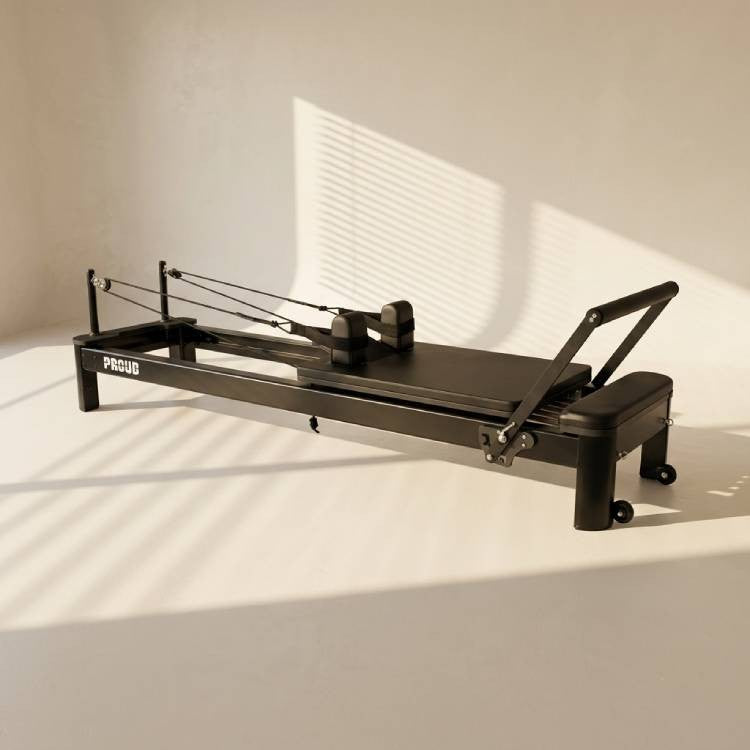 REFORMER DO PILATESU CZARNY PROUD AXIS