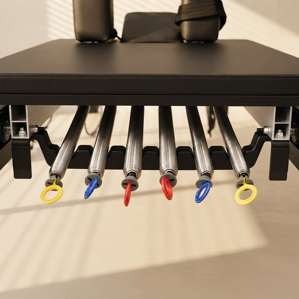 REFORMER DO PILATESU CZARNY PROUD AXIS