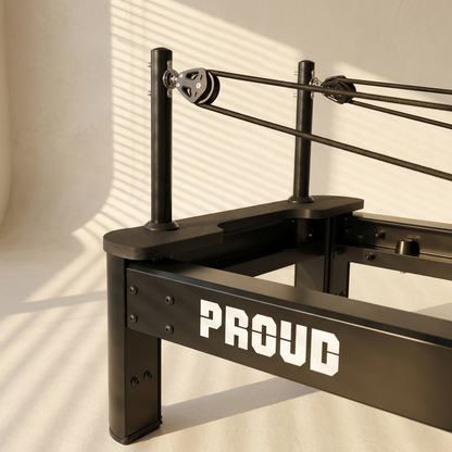 REORMER DO PILATESU KREMOWY PROUD AXIS