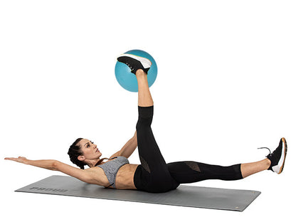 PIŁKA GIMNASTYCZNA PVC DO PILATESU MINI PROUD