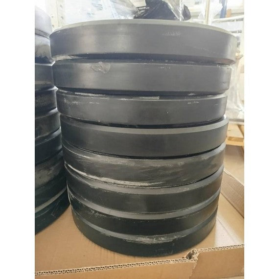 OBCIĄŻENIE OLIMPIJSKIE BUMPER TRAINING BLACK 15KG PROUD - OUTLET