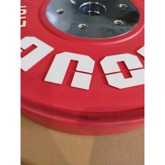 OBCIĄŻENIE OLIMPIJSKIE BUMPER COMPETITION COLOR 25KG PROUD - OUTLET