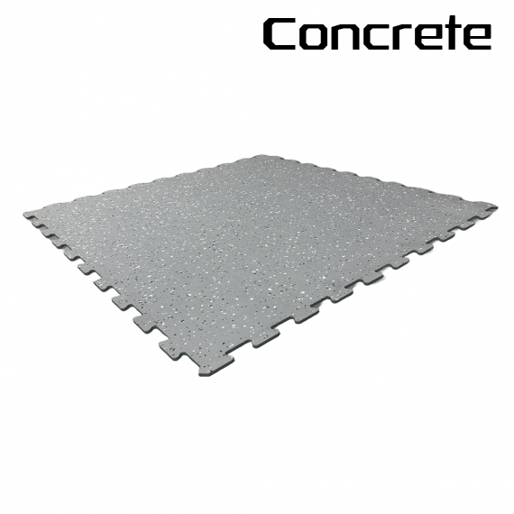PODŁOGA GUMOWA ELITE PUZZLE CONCRETE PROUD