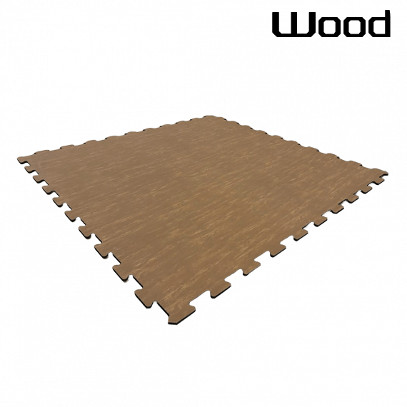 PODŁOGA GUMOWA ELITE PUZZLE WOOD PROUD