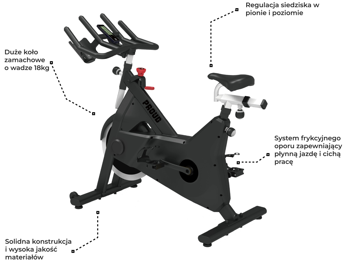 ROWER SPINNINGOWY PROUD LEAD PRO